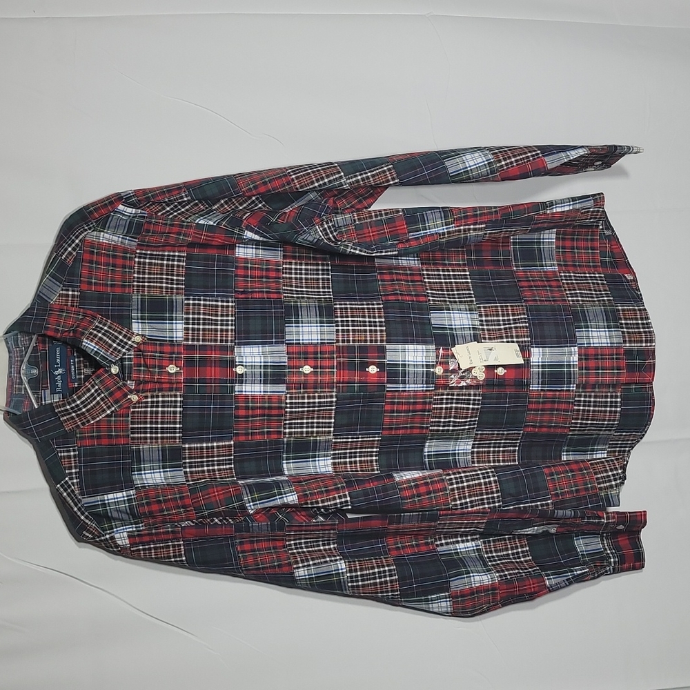 Men's Polo by Ralph Lauren long sleeve 2XL shirt.